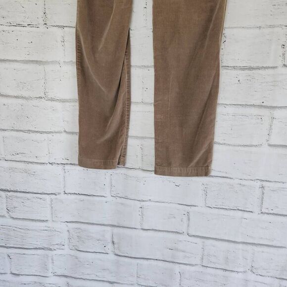 J Jill Corduroy Pants Brown Womens Size 10 Mid Rise Straight Leg Stretch - Picture 8 of 11